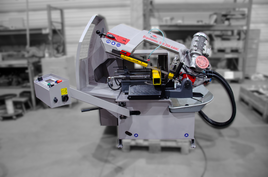 przecinarka taśmowa bomar,pilarka,piła do cięcia,maszyny do metalu,podajniki,przecinarki