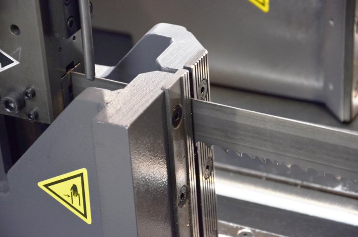 Geteilter Hauptspannstock Nahaufnahme Geteilter Hauptspannstock Nahaufnahme