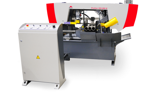 przecinarka taśmowa bomar,pilarka,piła do cięcia,maszyny do metalu,podajniki,przecinarki