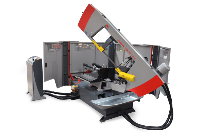 przecinarka taśmowa bomar,pilarka,piła do cięcia,maszyny do metalu,podajniki,przecinarki