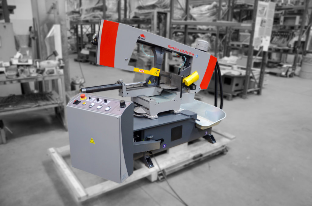 workline 410.280dgh przecinarka taśmowa bomar,pilarka,piła do cięcia,maszyny do metalu,podajniki,przecinarki