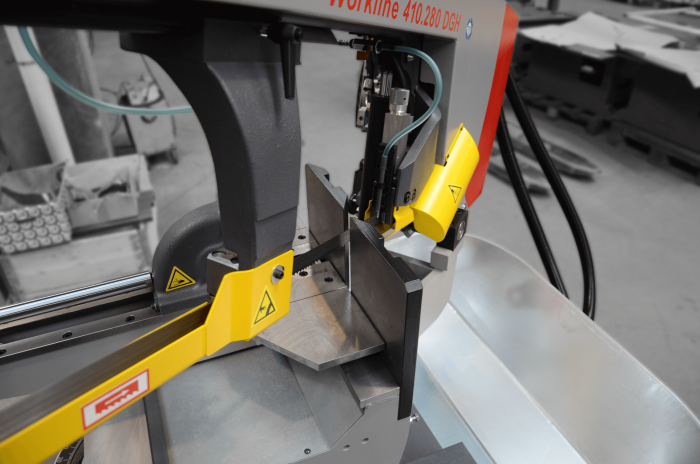 workline 410.280dgh przecinarka taśmowa bomar,pilarka,piła do cięcia,maszyny do metalu,podajniki,przecinarki