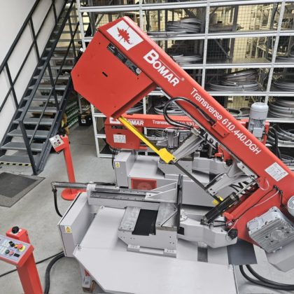 przecinarka taśmowa bomar,piła tasmowa,maszyna do metalu