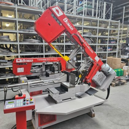 przecinarka taśmowa bomar,piła tasmowa,maszyna do metalu