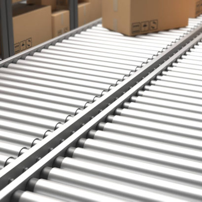 podajniki rolkowe podczas przenoszenia załadunku